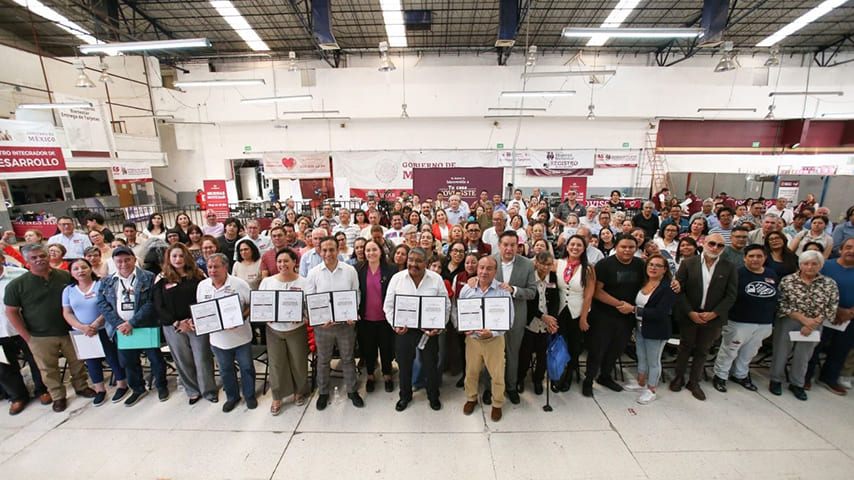 La Vocal Ejecutiva del FOVISSSTE llevó Justicia Social al SUPERISSSTE Ciudadela. | Foto: FOVISSSTE