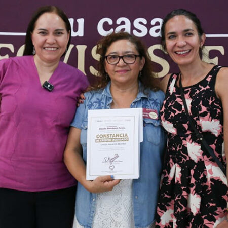 La Vocal Ejecutiva del FOVISSSTE llevó Justicia Social al SUPERISSSTE Ciudadela. | Foto: FOVISSSTE