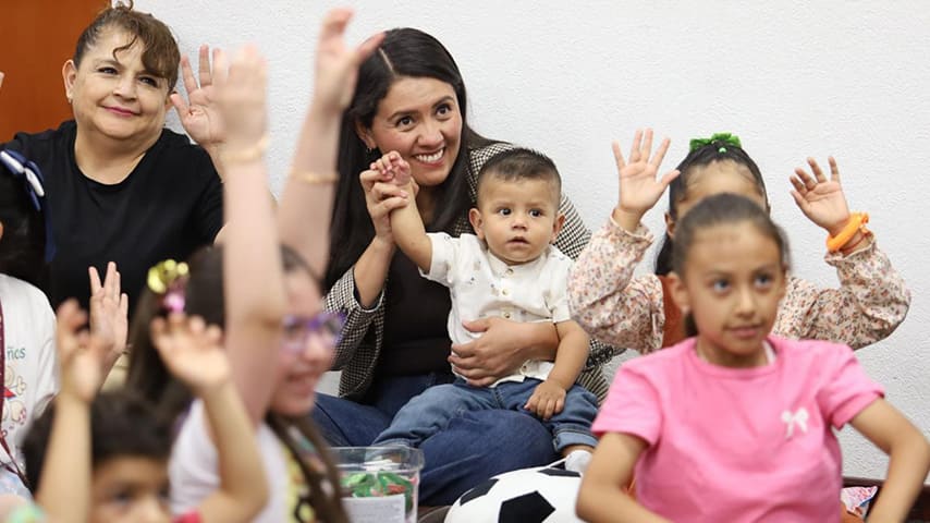 FOVISSSTE celebra el Día de las y los niños