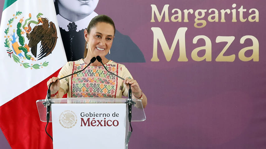 La entrega de 820 Constancias de Crédito Liquidado fue presidida por la Presidenta Claudia Sheinbaum. | Foto: FOVISSSTE