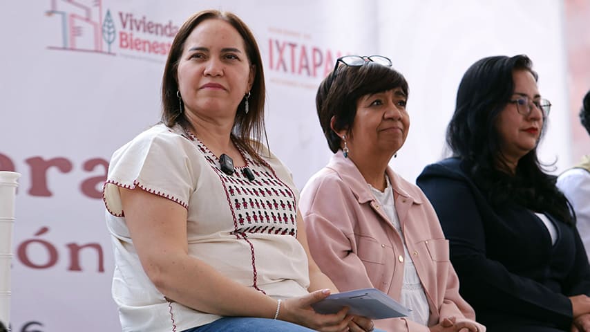 El FOVISSSTE llegó hasta Ixtapaluca para entregar Justicia Social. | Foto: FOVISSSTE
