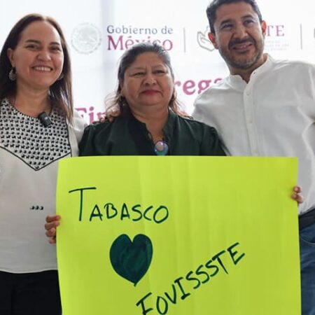 FOVISSSTE liquida 324 créditos en Tabasco