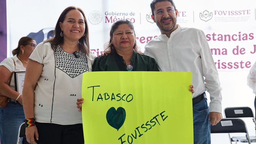 FOVISSSTE liquida 324 créditos en Tabasco