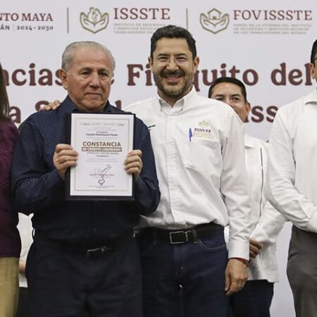 El FOVISSSTE visitó Mérida, para hacer Justicia Social. | Foto: FOVISSSTE