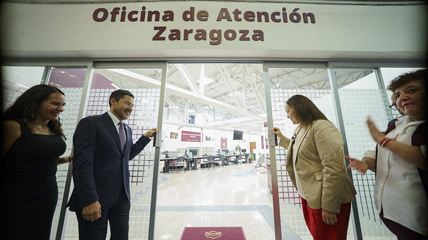 La sucursal Zaragoza del SUPERISSSTE fue sede de Justicia Social. | Foto: FOVISSSTE