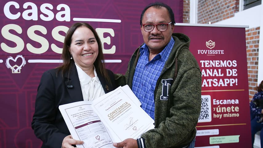 Liquida FOVISSSTE 462 créditos en el Estado de México