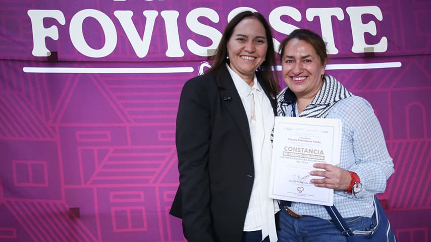 Liquida FOVISSSTE 462 créditos en el Estado de México
