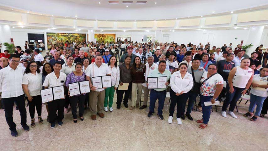 Firman FOVISSSTE y Gobierno de Quintana Roo convenio para escrituración gratuita