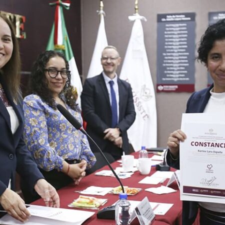 Jabnely Maldonado Meza destacó el papel del FOVISSSTE como instrumento social. | Foto: FOVISSSTE