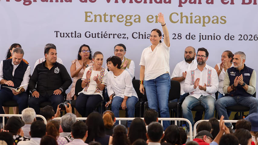 En Chiapas, la meta total es de 70 mil nuevas viviendas. | Foto: FOVISSSTE
