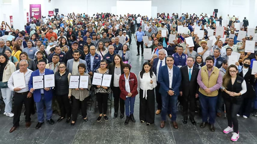El FOVISSSTE entregó más de 500 constancias de finiquito como parte de las acciones del Programa de Vivienda para el Bienestar impulsado por el Gobierno de México.