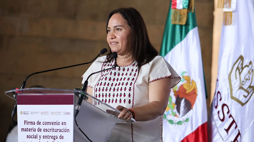 FOVISSSTE y Morelos acuerdan escrituración gratuita