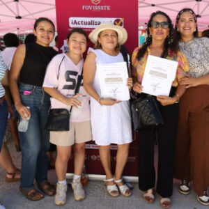 FOVISSSTE participa en entrega de beneficios de vivienda con la Presidenta Claudia Sheinbaum