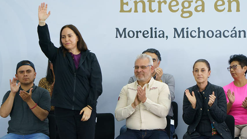 En este evento, también se entregaron viviendas y escrituras por parte de Infonavit, INSUS y Conavi. | Foto: FOVISSSTE