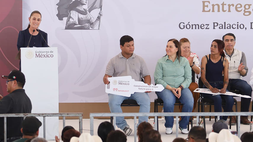 Garantizar el derecho a la vivienda adecuada es prioridad para el Gobierno de México. | Foto: FOVISSSTE