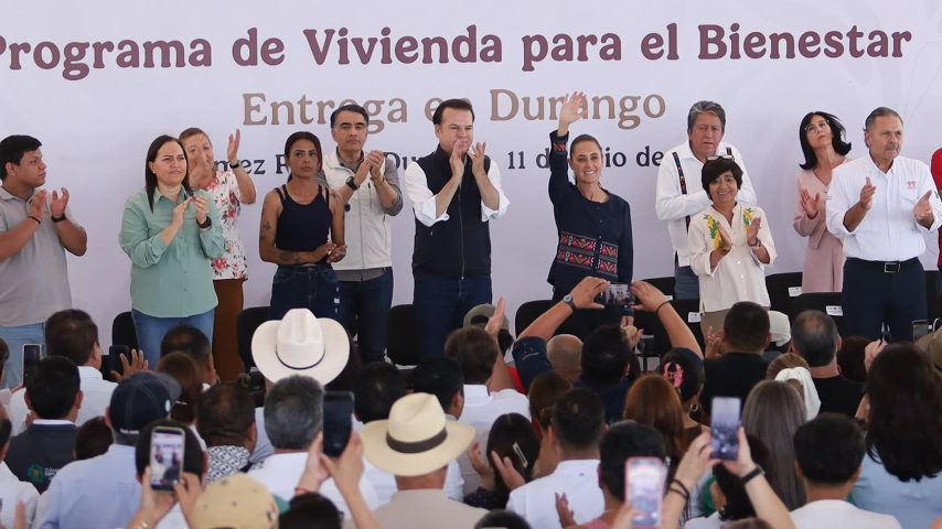 FOVISSSTE acompaña a Presidenta a la liquidación de 400 créditos