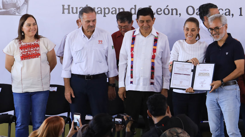 El evento fue presidido por la Presidenta Claudia Sheinbaum Pardo. | Foto: FOVISSSTE