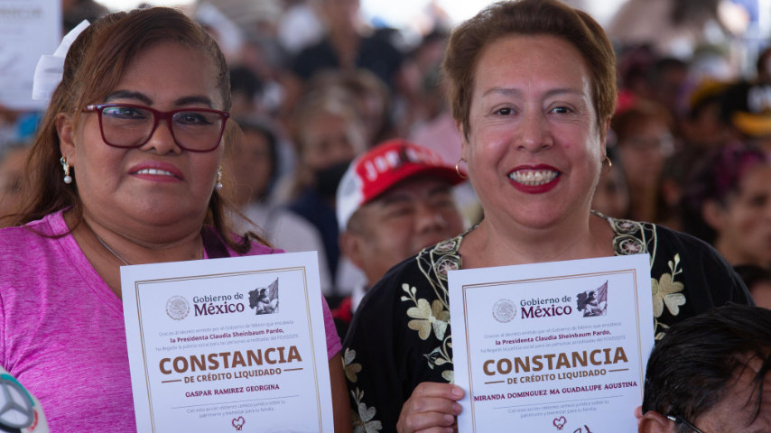 FOVISSSTE e INSUS liquidan créditos y entregan escrituras