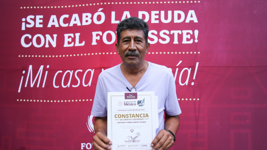 Escrituración del FOVISSSTE será gratuita en Michoacán