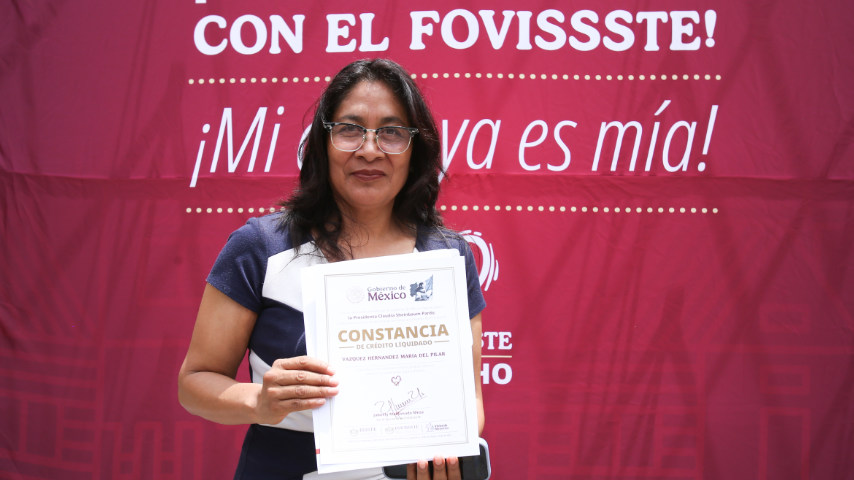 ¡Deuda en cero! FOVISSSTE liquida 200 créditos en Tlaxcala