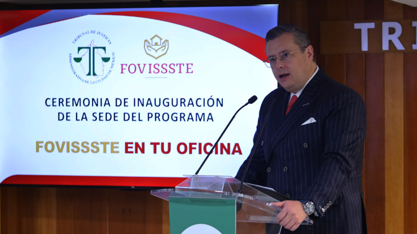 FOVISSSTE y TJACDMX inauguran jornada de FOVISSSTE en tu Oficina