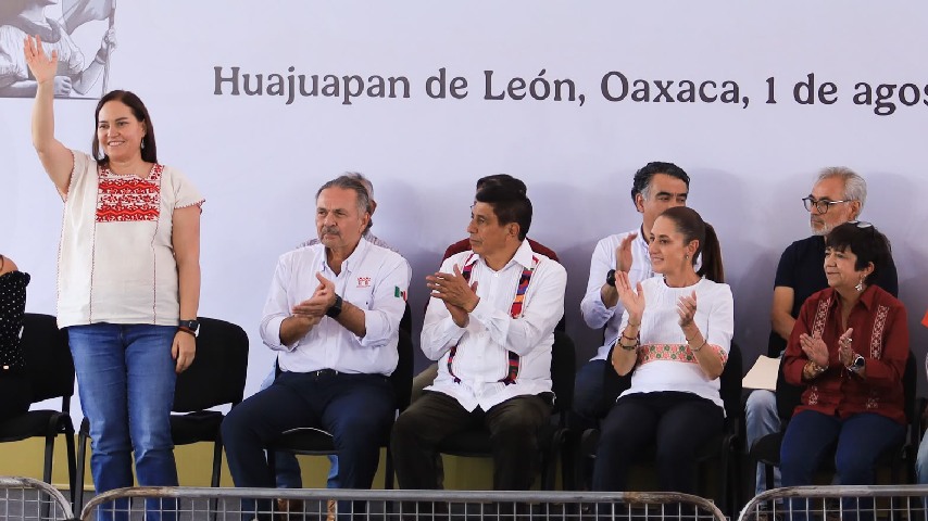 Presidenta liquida 162 créditos del FOVISSSTE en Oaxaca