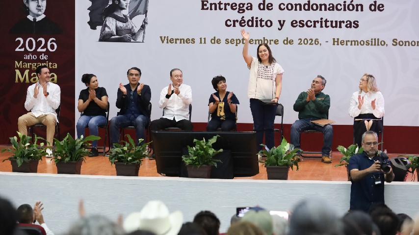 ¡Créditos en cero! FOVISSSTE beneficia a más de 500 familias en Sonora