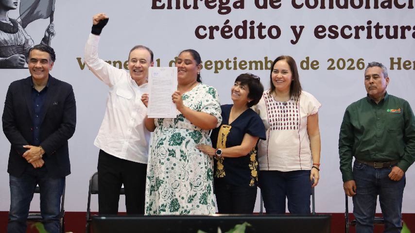 ¡Créditos en cero! FOVISSSTE beneficia a más de 500 familias en Sonora