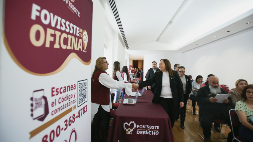 Orientación y servicios gratuitos del FOVISSSTE llegan al INBAL