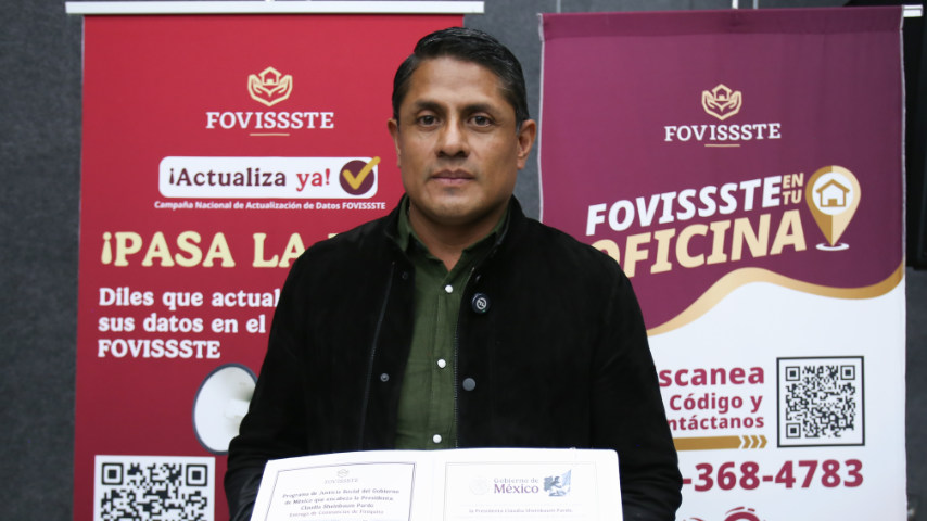 FOVISSSTE en tu Oficina cierra jornada en la SENER y entrega Constancias de Finiquito
