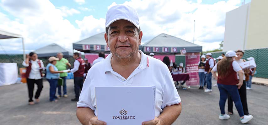 La Presidenta condona 658 créditos del FOVISSSTE en Yucatán 