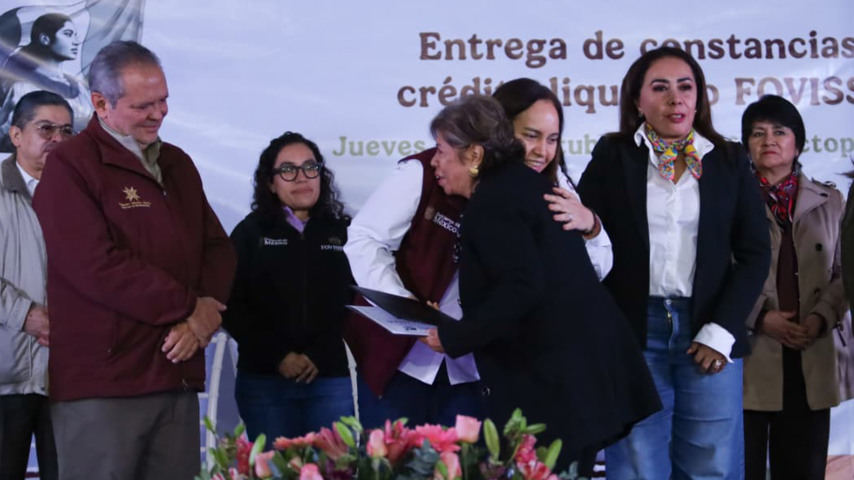 ¡Adiós a la deuda! FOVISSSTE condona más de 500 créditos en Hidalgo