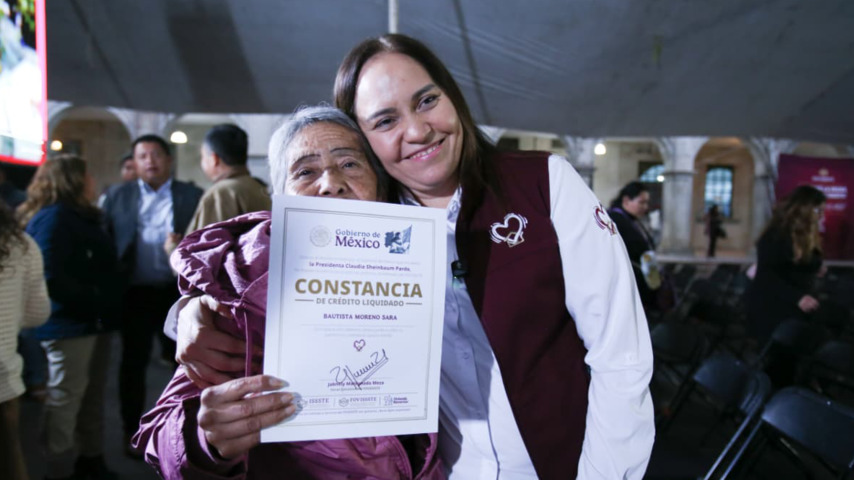 ¡Adiós a la deuda! FOVISSSTE condona más de 500 créditos en Hidalgo
