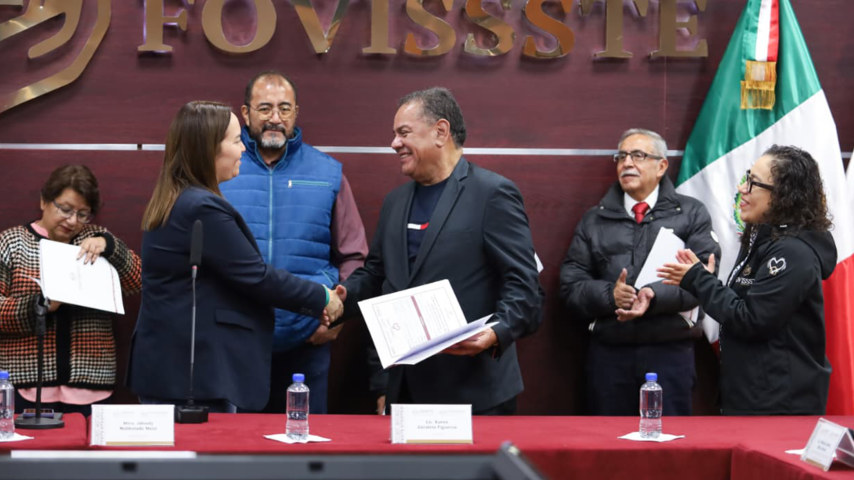 FOVISSSTE finiquita créditos denominados impagables en sus oficinas centrales