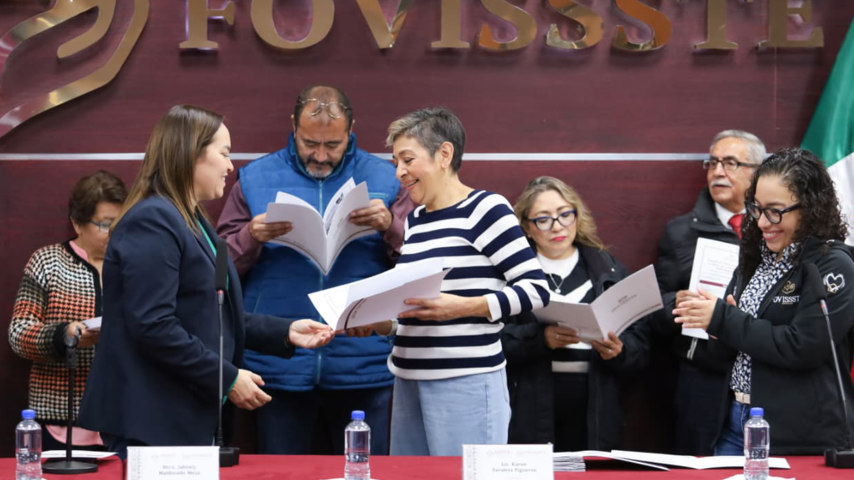 FOVISSSTE finiquita créditos denominados impagables en sus oficinas centrales