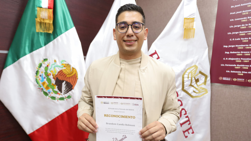 •	Nadia Hernández y Brandom Candia fueron galardonados con el premio que valora su vocación de servicio 