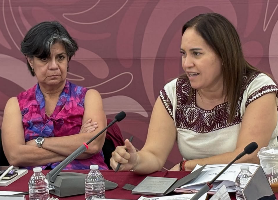 Jabnely Maldonado Meza, vocal ejecutiva del FOVISSSTE, resolvió dudas sobre cancelación de hipotecas y obligaciones de pago al magisterio potosino.